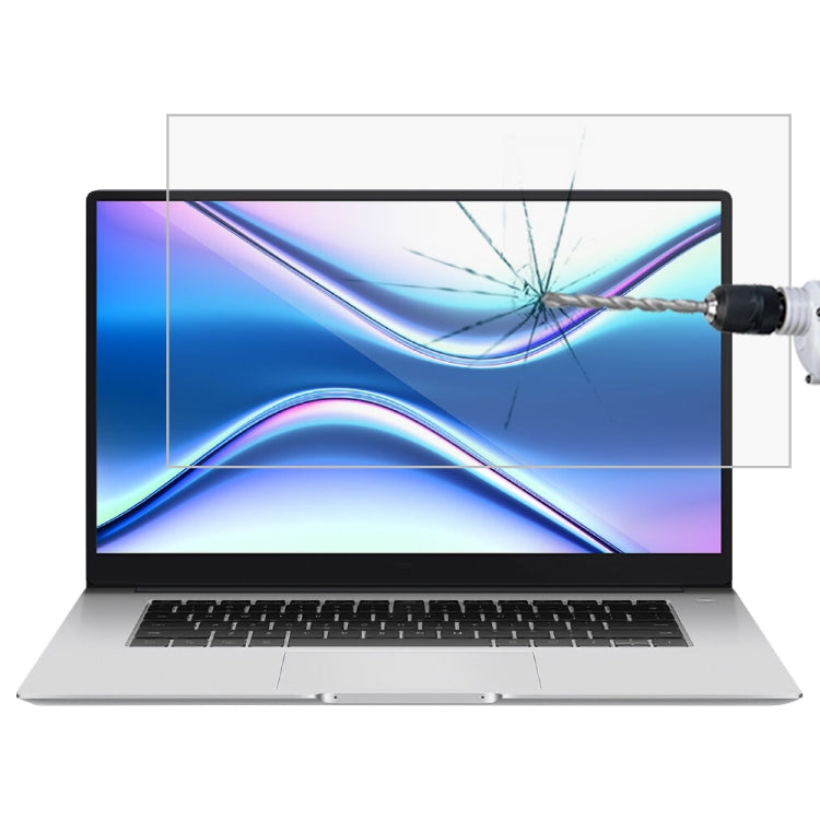 ฟิล์มกระจกนิรภัย HD สำหรับหน้าจอโน้ตบุ๊ก สำหรับ Xiaomi Redmi Book Pro 15 15.6 นิ้ว, สำหรับ Huawei MateBook B3-510 15.6 นิ้ว, สำหรับ Huawei MateBook D 15 2020 15.6 นิ้ว, สำหรับ Huawei MateBook D 15 2021 15.6 นิ้ว, สำหรับ MECHREVO CODE 01 15.6 นิ้ว