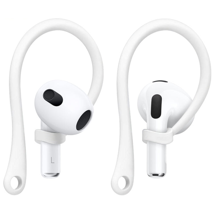 1 คู่ สายคล้องซิลิโคนกันหายสำหรับหูฟังไร้สาย imak หูเกี่ยว สำหรับ AirPods 3