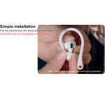 1 คู่ สายคล้องซิลิโคนกันหายสำหรับหูฟังไร้สาย imak หูเกี่ยว สำหรับ AirPods 3