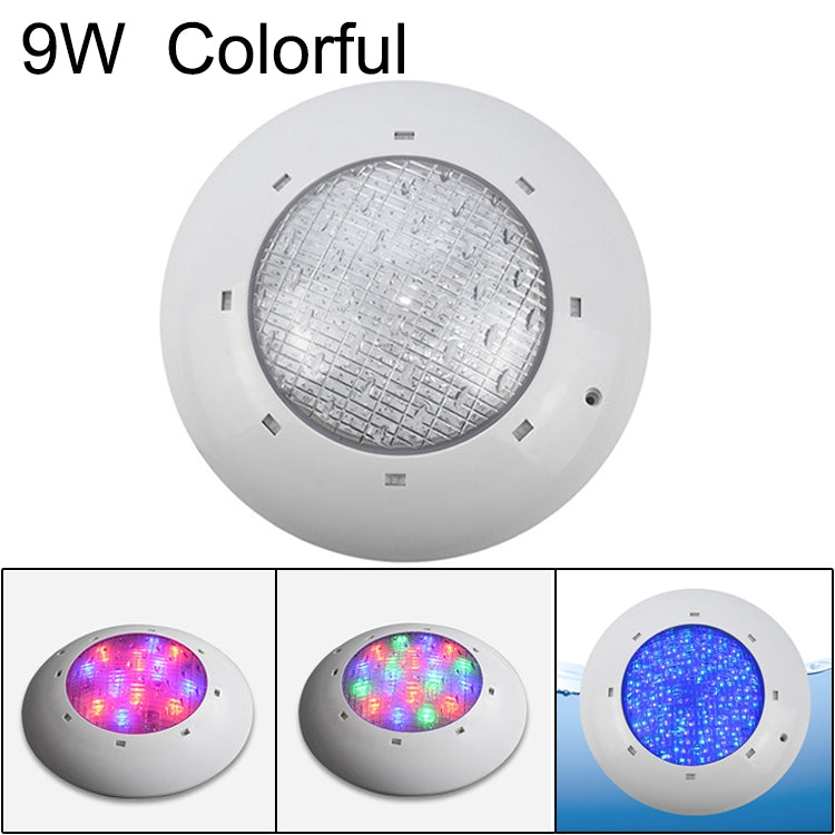 ไฟติดผนังสระว่ายน้ำ ABS ไฟใต้น้ำ กำลังไฟ 6W, 9W, 12W, 18W, 24W, 12x3W, 18x3W