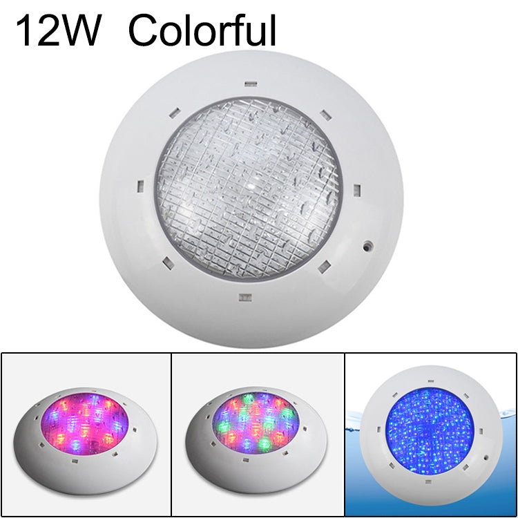 ไฟติดผนังสระว่ายน้ำ ABS ไฟใต้น้ำ กำลังไฟ 6W, 9W, 12W, 18W, 24W, 12x3W, 18x3W