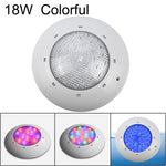ไฟติดผนังสระว่ายน้ำ ABS ไฟใต้น้ำ กำลังไฟ 6W, 9W, 12W, 18W, 24W, 12x3W, 18x3W