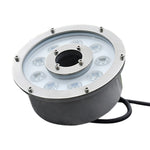 ไฟน้ำพุใต้น้ำวงแหวน LED อลูมิเนียมอัลลอยด์สำหรับภูมิทัศน์ กำลังไฟ 6W, 9W, 12W, 18W, 24W