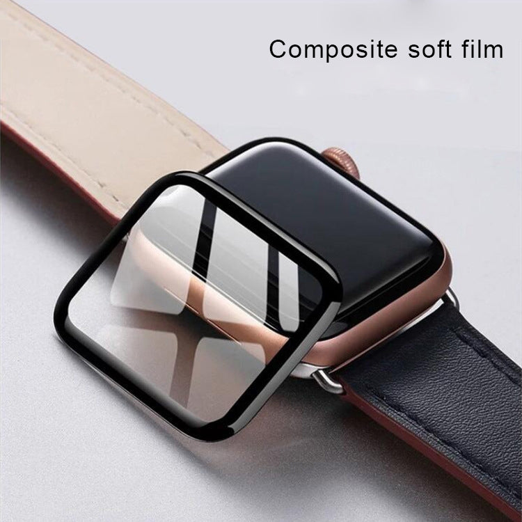 Curved 3D Composite Material Soft Film Screen Protector For Apple Watch Series 6 / 5 / 4 / SE 3 / SE 2 / SE 1 40mm, For Apple Watch Series 7 41mm, For Apple Watch Series 7 45mm, For Apple Watch Series 6&SE&5&4 40mm, For Apple Watch Series 6&SE&5&4 44mm