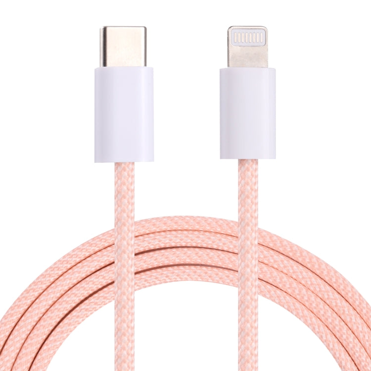 สายข้อมูล PD USB-C / Type-C เป็น 8 Pin ความยาวสาย 1 เมตร, 12W, 20W