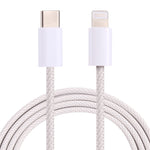 สายข้อมูล PD USB-C / Type-C เป็น 8 Pin ความยาวสาย 1 เมตร, 12W, 20W