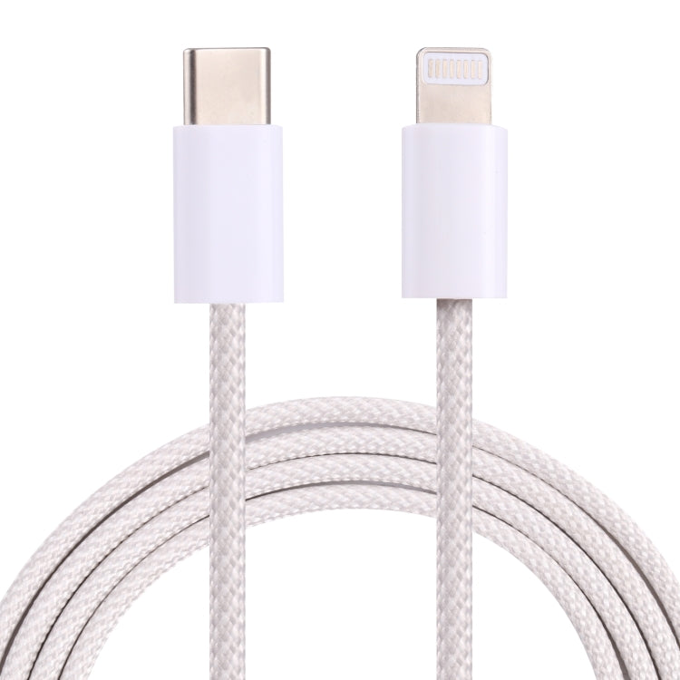 สายข้อมูล PD USB-C / Type-C เป็น 8 Pin ความยาวสาย 1 เมตร, 12W, 20W