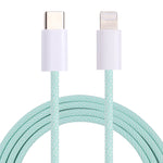 สายข้อมูล PD USB-C / Type-C เป็น 8 Pin ความยาวสาย 1 เมตร, 12W, 20W