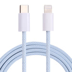 สายข้อมูล PD USB-C / Type-C เป็น 8 Pin ความยาวสาย 1 เมตร, 12W, 20W