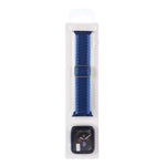 ชุดสายรัดนาฬิกาไนลอนทอแบบมีลายปรับได้พร้อมเคส สำหรับ Apple Watch Series, 7 ขนาด 41 มม./6&SE&5&4 ขนาด 40 มม./3&2&1 ขนาด 38 มม., 7 ขนาด 45 มม./6&SE&5&4 ขนาด 44 มม./3&2&1 ขนาด 42 มม.