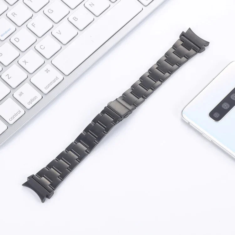 สายรัดนาฬิกาเหล็กขนาดเล็กสามเม็ด สำหรับ Samsung Galaxy Watch4 40 มม. / 44 มม.