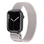 Nylon Braid Strap Watchband For Apple Watch Series, 7 41mm / 6&SE&5&4 40mm / 3&2&1 38mm