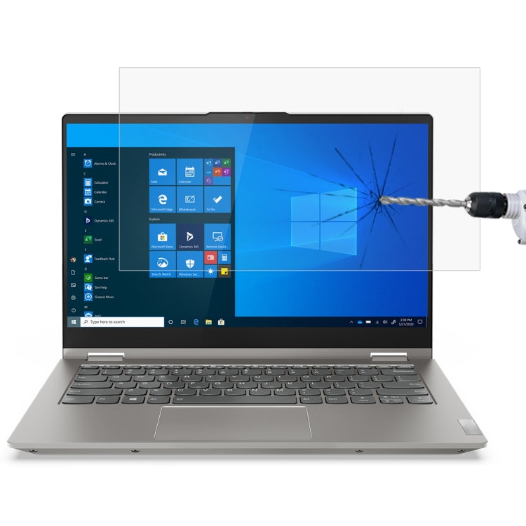 ฟิล์มกระจกนิรภัย HD สำหรับหน้าจอแล็ปท็อป สำหรับ Lenovo IdeaPad 4G 14 นิ้ว, สำหรับ Lenovo IdeaPad 14s 14 นิ้ว, สำหรับ Lenovo Ideapad S130-14IGM 14 นิ้ว, สำหรับ Lenovo YOGA 5G, สำหรับ Lenovo YOGA 14c 14 นิ้ว, สำหรับ Lenovo YOGA 14s 14 นิ้ว