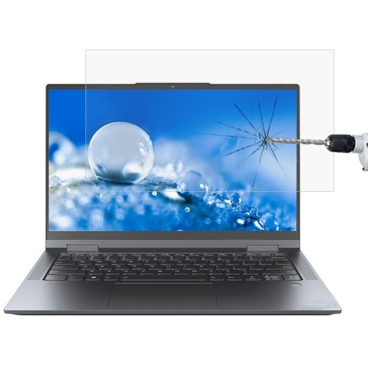 ฟิล์มกระจกนิรภัย HD สำหรับหน้าจอแล็ปท็อป สำหรับ Lenovo IdeaPad 4G 14 นิ้ว, สำหรับ Lenovo IdeaPad 14s 14 นิ้ว, สำหรับ Lenovo Ideapad S130-14IGM 14 นิ้ว, สำหรับ Lenovo YOGA 5G, สำหรับ Lenovo YOGA 14c 14 นิ้ว, สำหรับ Lenovo YOGA 14s 14 นิ้ว