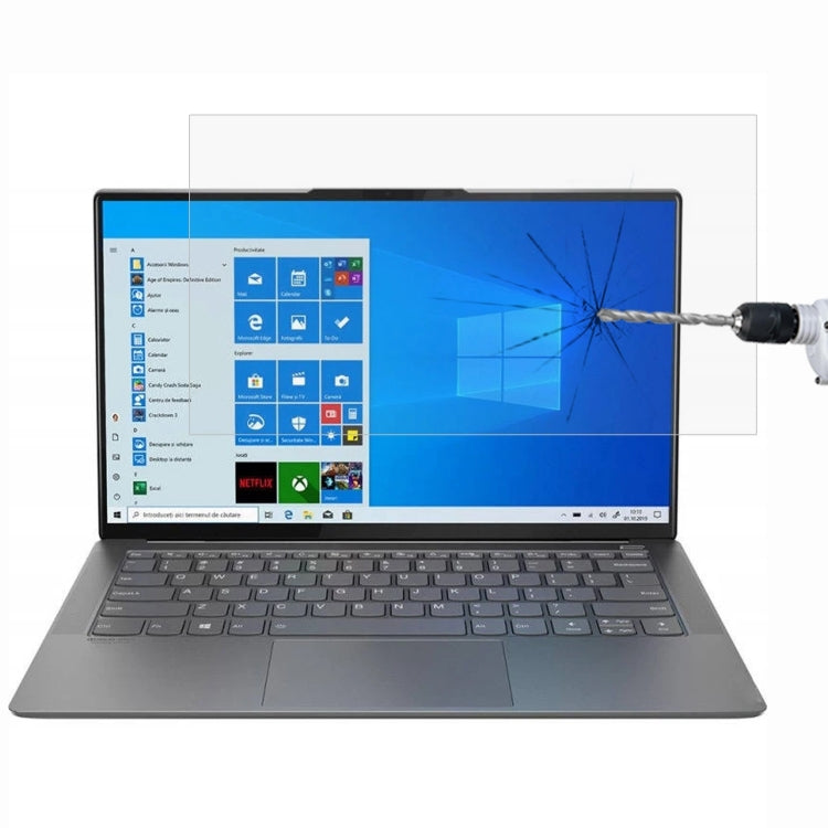 ฟิล์มกระจกนิรภัย HD สำหรับหน้าจอแล็ปท็อป สำหรับ Lenovo IdeaPad 4G 14 นิ้ว, สำหรับ Lenovo IdeaPad 14s 14 นิ้ว, สำหรับ Lenovo Ideapad S130-14IGM 14 นิ้ว, สำหรับ Lenovo YOGA 5G, สำหรับ Lenovo YOGA 14c 14 นิ้ว, สำหรับ Lenovo YOGA 14s 14 นิ้ว