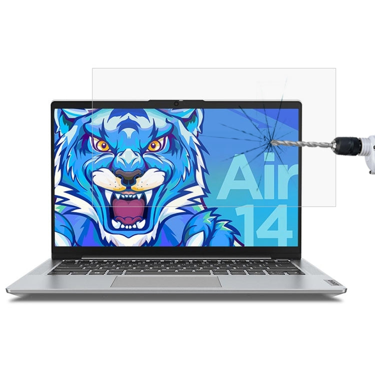 ฟิล์มกระจกนิรภัย HD สำหรับหน้าจอแล็ปท็อป สำหรับ Lenovo IdeaPad 4G 14 นิ้ว, สำหรับ Lenovo IdeaPad 14s 14 นิ้ว, สำหรับ Lenovo Ideapad S130-14IGM 14 นิ้ว, สำหรับ Lenovo YOGA 5G, สำหรับ Lenovo YOGA 14c 14 นิ้ว, สำหรับ Lenovo YOGA 14s 14 นิ้ว