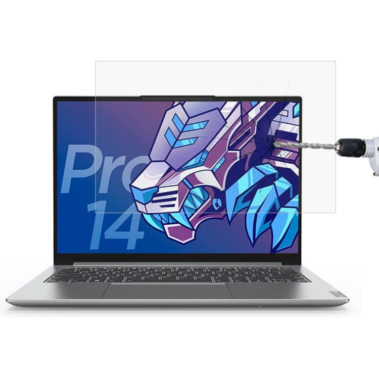 ฟิล์มกระจกนิรภัย HD สำหรับหน้าจอแล็ปท็อป สำหรับ Lenovo IdeaPad 4G 14 นิ้ว, สำหรับ Lenovo IdeaPad 14s 14 นิ้ว, สำหรับ Lenovo Ideapad S130-14IGM 14 นิ้ว, สำหรับ Lenovo YOGA 5G, สำหรับ Lenovo YOGA 14c 14 นิ้ว, สำหรับ Lenovo YOGA 14s 14 นิ้ว