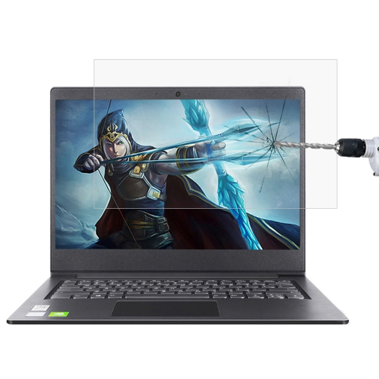 ฟิล์มกระจกนิรภัย HD สำหรับหน้าจอแล็ปท็อป สำหรับ Lenovo IdeaPad 4G 14 นิ้ว, สำหรับ Lenovo IdeaPad 14s 14 นิ้ว, สำหรับ Lenovo Ideapad S130-14IGM 14 นิ้ว, สำหรับ Lenovo YOGA 5G, สำหรับ Lenovo YOGA 14c 14 นิ้ว, สำหรับ Lenovo YOGA 14s 14 นิ้ว