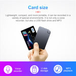 เครื่องบันทึกเสียงแบบบัตรพกพา K2 บางพิเศษ, 4GB, 8GB, 16GB, 32GB