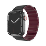 สายซิลิโคนเหลวแม่เหล็ก Mutural Moran Series สำหรับ Apple Watch Series, 7 41มม. / 6&SE&5&4 40มม. / 3&2&1 38มม., 7 45มม. / 6&SE&5&4 44มม. / 3&2&1 42มม.