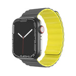 สายซิลิโคนเหลวแม่เหล็ก Mutural Moran Series สำหรับ Apple Watch Series, 7 41มม. / 6&SE&5&4 40มม. / 3&2&1 38มม., 7 45มม. / 6&SE&5&4 44มม. / 3&2&1 42มม.