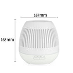 เครื่องเพิ่มความชื้นอโรมาเครื่องฟอกอากาศลายไม้กลวง 400 มล. พร้อมไฟ LED สีสันสดใส ปลั๊ก EU ปลั๊ก UK ปลั๊ก US