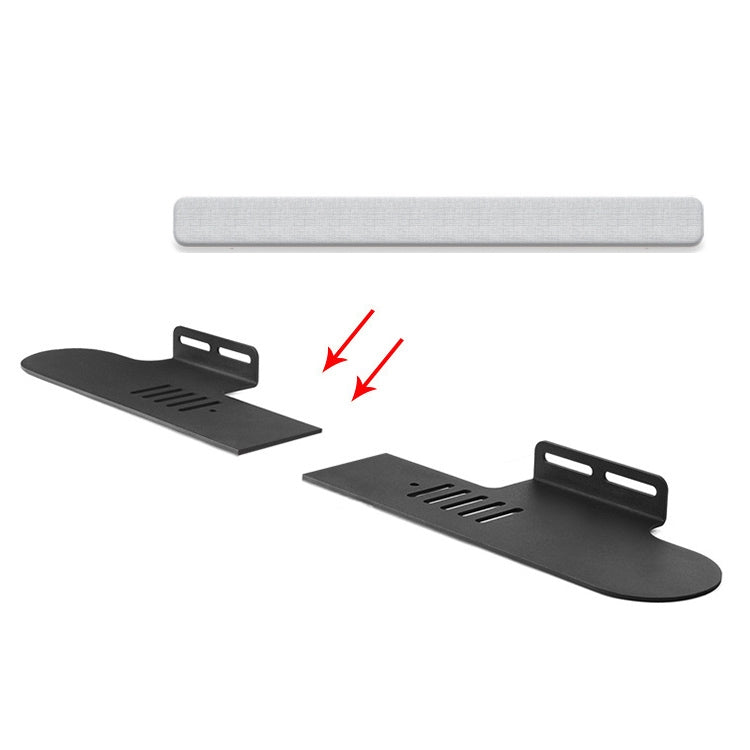 ขาแขวนลำโพงซาวด์บาร์แยกชิ้น สำหรับลำโพง Xiaomi Redmi, สำหรับ Xiaodu Soundbar, สำหรับ JY AUDIO A9K, สำหรับ HiVi K1000, สำหรับ Coocaa Live-1 / Live-2 / Live-3, สำหรับ KEF HTF7003, สำหรับ DALI Katch One, สำหรับ Ibass 9100K