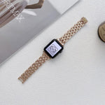 สายสแตนเลสสตีลลายห้าบาทสำหรับ Apple Watch Series, 7 41มม. / 6&SE&5&4 40มม. / 3&2&1 38มม., 7 45มม. / 6&SE&5&4 44มม. / 3&2&1 42มม.