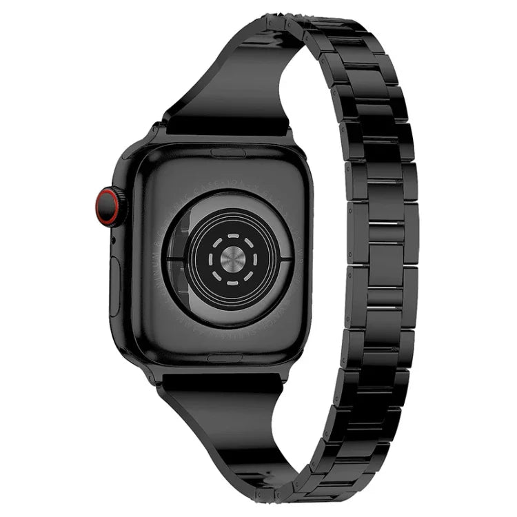 สายหนังประดับเพชรสำหรับ Apple Watch Series, 7 41มม. / 6&SE&5&4 40มม. / 3&2&1 38มม., 7 45มม. / 6&SE&5&4 44มม. / 3&2&1 42มม.