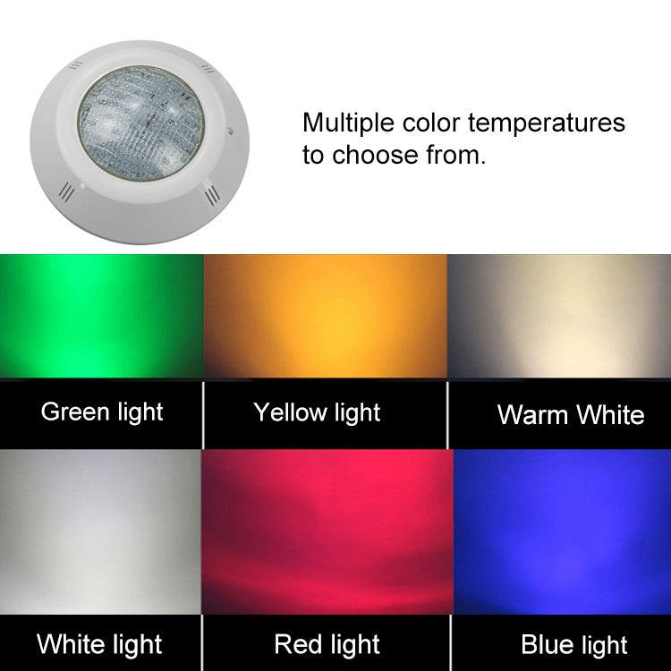 ไฟติดผนังสระว่ายน้ำ ABS LED ไฟใต้น้ำ กำลังไฟ 6W, 9W, 12W, 15W, 18W, 24W