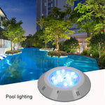 ไฟติดผนังสระว่ายน้ำ ABS LED ไฟใต้น้ำ กำลังไฟ 6W, 9W, 12W, 15W, 18W, 24W