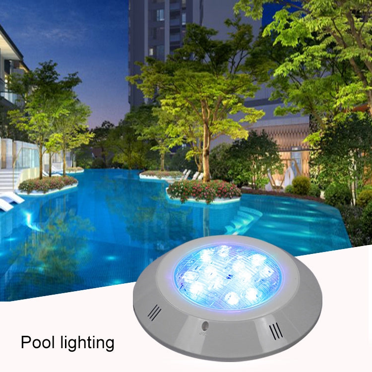 ไฟติดผนังสระว่ายน้ำ ABS LED ไฟใต้น้ำ กำลังไฟ 6W, 9W, 12W, 15W, 18W, 24W