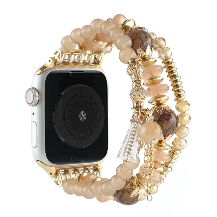 สายมุกสำหรับ Apple Watch Series, 7 ขนาด 41 มม. / 6&SE&5&4 ขนาด 40 มม. / 3&2&1 ขนาด 38 มม., 7 ขนาด 45 มม. / 6&SE&5&4 ขนาด 44 มม. / 3&2&1 ขนาด 42 มม.