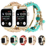 สายมุกสำหรับ Apple Watch Series, 7 ขนาด 41 มม. / 6&SE&5&4 ขนาด 40 มม. / 3&2&1 ขนาด 38 มม., 7 ขนาด 45 มม. / 6&SE&5&4 ขนาด 44 มม. / 3&2&1 ขนาด 42 มม.
