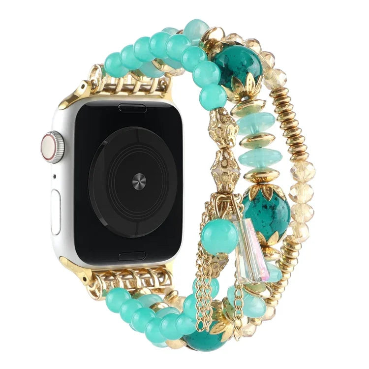 สายมุกสำหรับ Apple Watch Series, 7 ขนาด 41 มม. / 6&SE&5&4 ขนาด 40 มม. / 3&2&1 ขนาด 38 มม., 7 ขนาด 45 มม. / 6&SE&5&4 ขนาด 44 มม. / 3&2&1 ขนาด 42 มม.