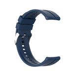 Silicone Silver Buckle Watchband, For Huawei Watch GT 3 46mm/GT Runner, For Huawei Watch GT 3 42mm