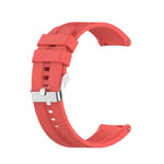 Silicone Silver Buckle Watchband, For Huawei Watch GT 3 46mm/GT Runner, For Huawei Watch GT 3 42mm