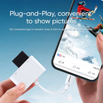 อะแดปเตอร์อ่านการ์ด JOYROOM S-H142 4 in 1 จาก 8 Pin เป็น SD / TF Card + ชาร์จ 8 Pin + อินเทอร์เฟซ USB OTG