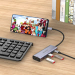 amalink 95123D HUB อเนกประสงค์ Type-C / USB-C ถึง HDMI + 3 พอร์ต USB + PD 3.0, 95123D