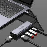 amalink 95126 HUB อเนกประสงค์ Type-C / USB-C ถึง HDMI คู่ + 2 พอร์ต USB + PD 3.0, 95126