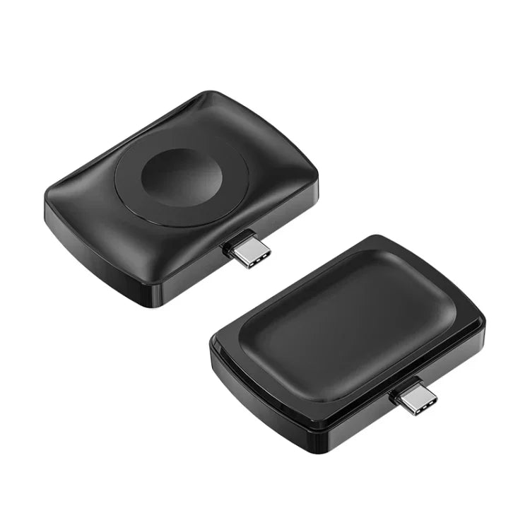 ที่ชาร์จไร้สายแบบสองด้านสำหรับหูฟังและนาฬิกา JJT-997 พอร์ต Type-C สำหรับ AirPods & iWatch