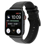 สายหนังแท้ลายม้าบ้าสไตล์แว็กซ์ออยล์ สำหรับ Apple Watch Series, สำหรับ Apple Watch Series 5