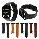 สายหนังแท้ลายม้าบ้าสไตล์แว็กซ์ออยล์ สำหรับ Apple Watch Series, สำหรับ Apple Watch Series 5