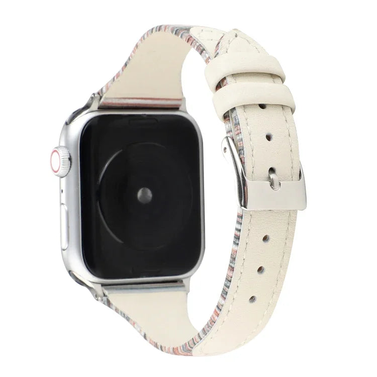 สายหนังแท้ลายเย็บ สำหรับ Apple Watch Series, สำหรับ Apple Watch Series 5