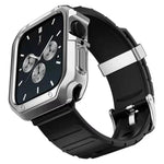 ชุดสายซิลิโคนและเคสนาฬิกา สำหรับ Apple Watch Series 9 / 8 / 7 ขนาด 41 มม., สำหรับ Apple Watch Series 9 / 8 / 7 ขนาด 45 มม.