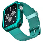 ชุดสายซิลิโคนและเคสนาฬิกา สำหรับ Apple Watch Series 9 / 8 / 7 ขนาด 41 มม., สำหรับ Apple Watch Series 9 / 8 / 7 ขนาด 45 มม.