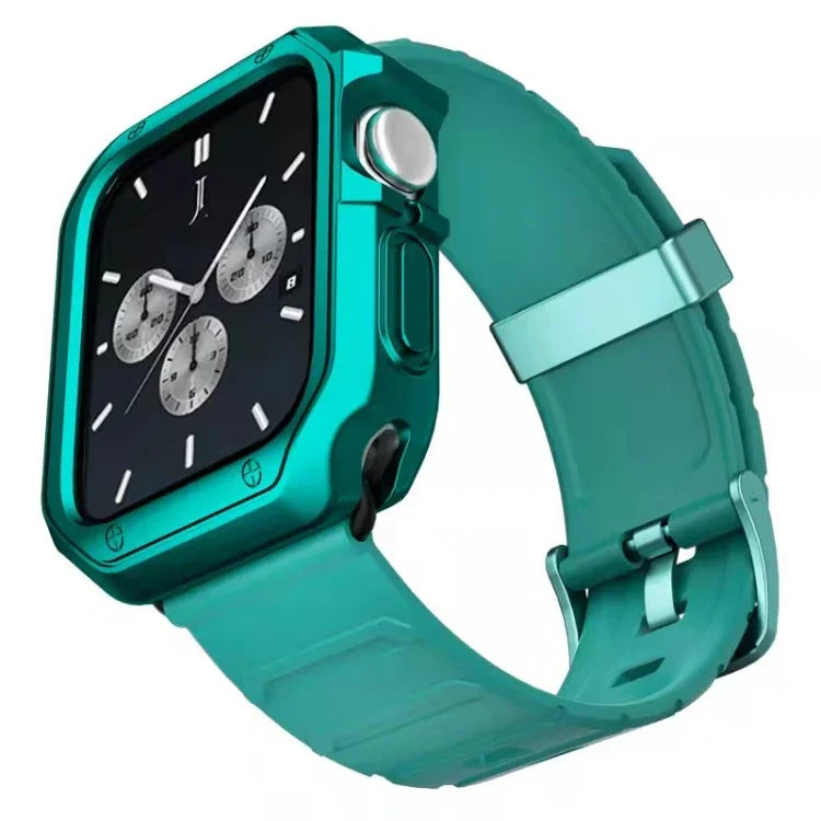 ชุดสายซิลิโคนและเคสนาฬิกา สำหรับ Apple Watch Series 9 / 8 / 7 ขนาด 41 มม., สำหรับ Apple Watch Series 9 / 8 / 7 ขนาด 45 มม.