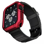 ชุดสายซิลิโคนและเคสนาฬิกา สำหรับ Apple Watch Series 9 / 8 / 7 ขนาด 41 มม., สำหรับ Apple Watch Series 9 / 8 / 7 ขนาด 45 มม.