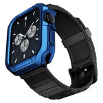 ชุดสายซิลิโคนและเคสนาฬิกา สำหรับ Apple Watch Series 9 / 8 / 7 ขนาด 41 มม., สำหรับ Apple Watch Series 9 / 8 / 7 ขนาด 45 มม.