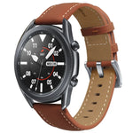 Leather Strap Watchband, For Samsung Galaxy Watch4 40mm/44mm